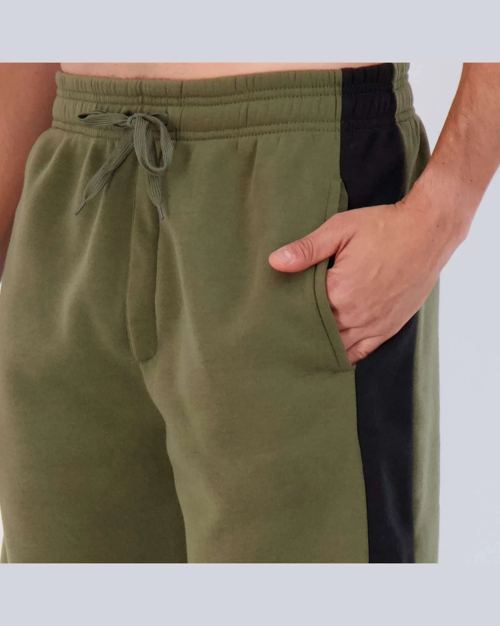 3 Pack: Mens 9 Fleece Casual Lounge Shorts