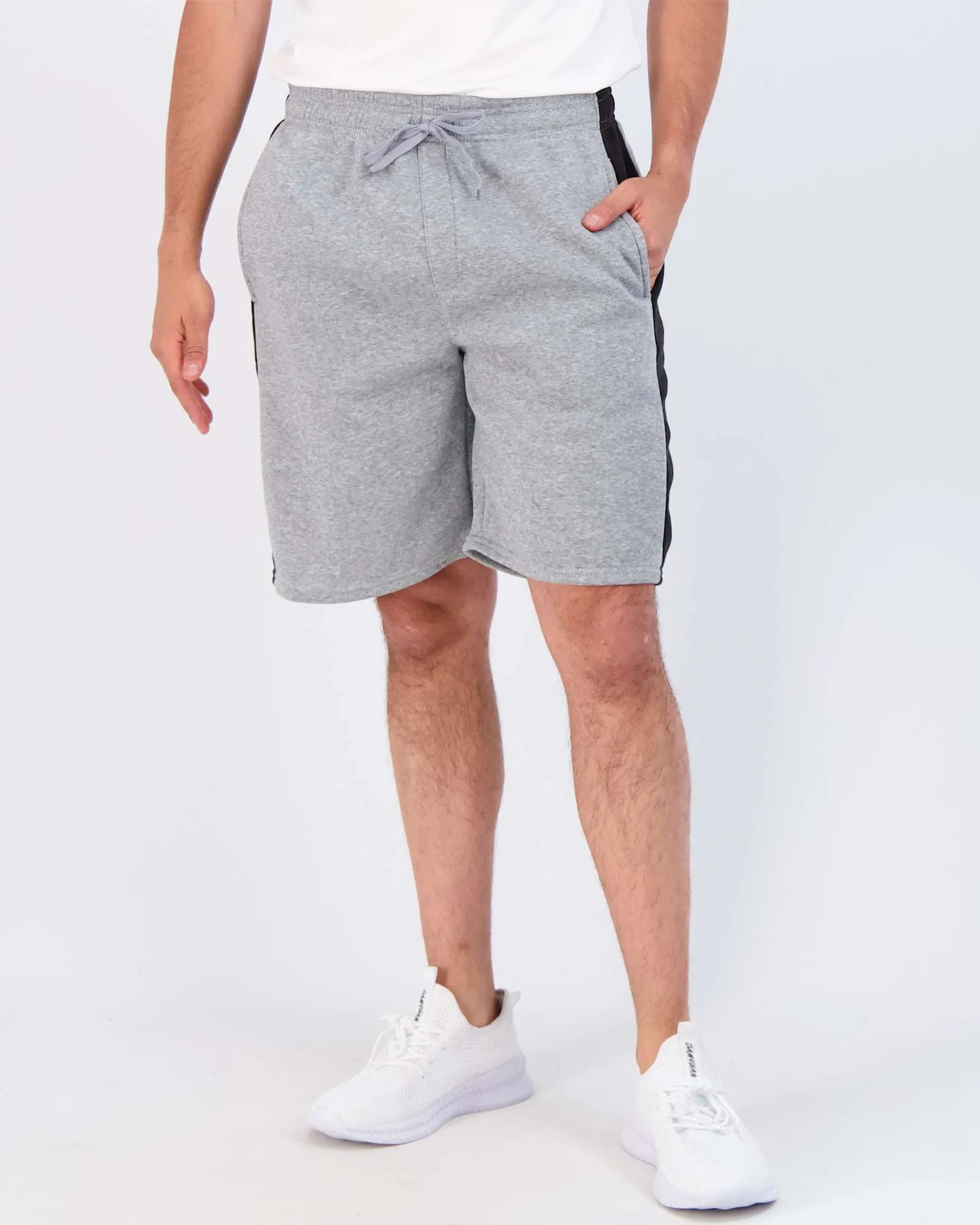 3 Pack: Mens 9 Fleece Casual Lounge Shorts