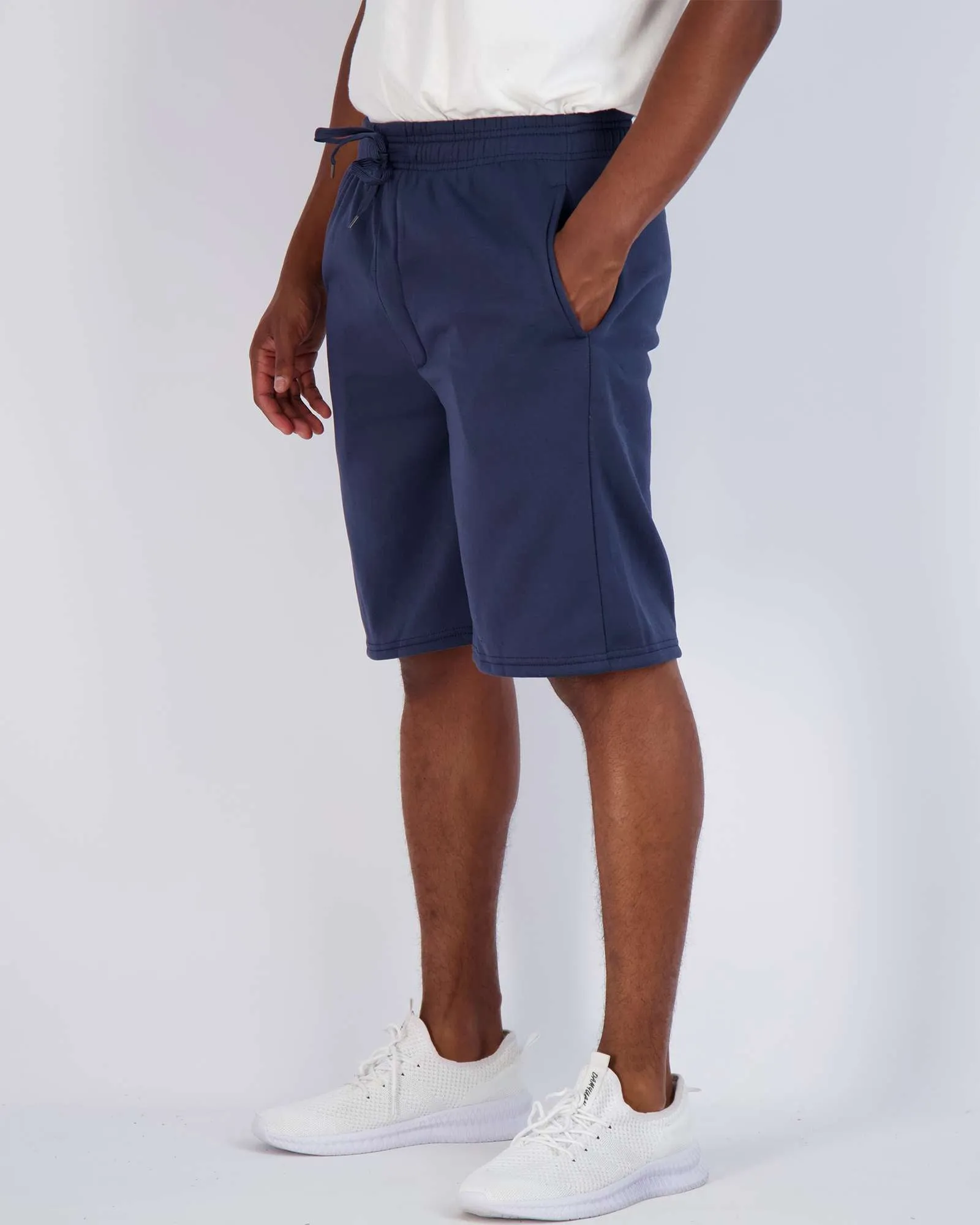 3 Pack: Mens 9 Fleece Casual Lounge Shorts