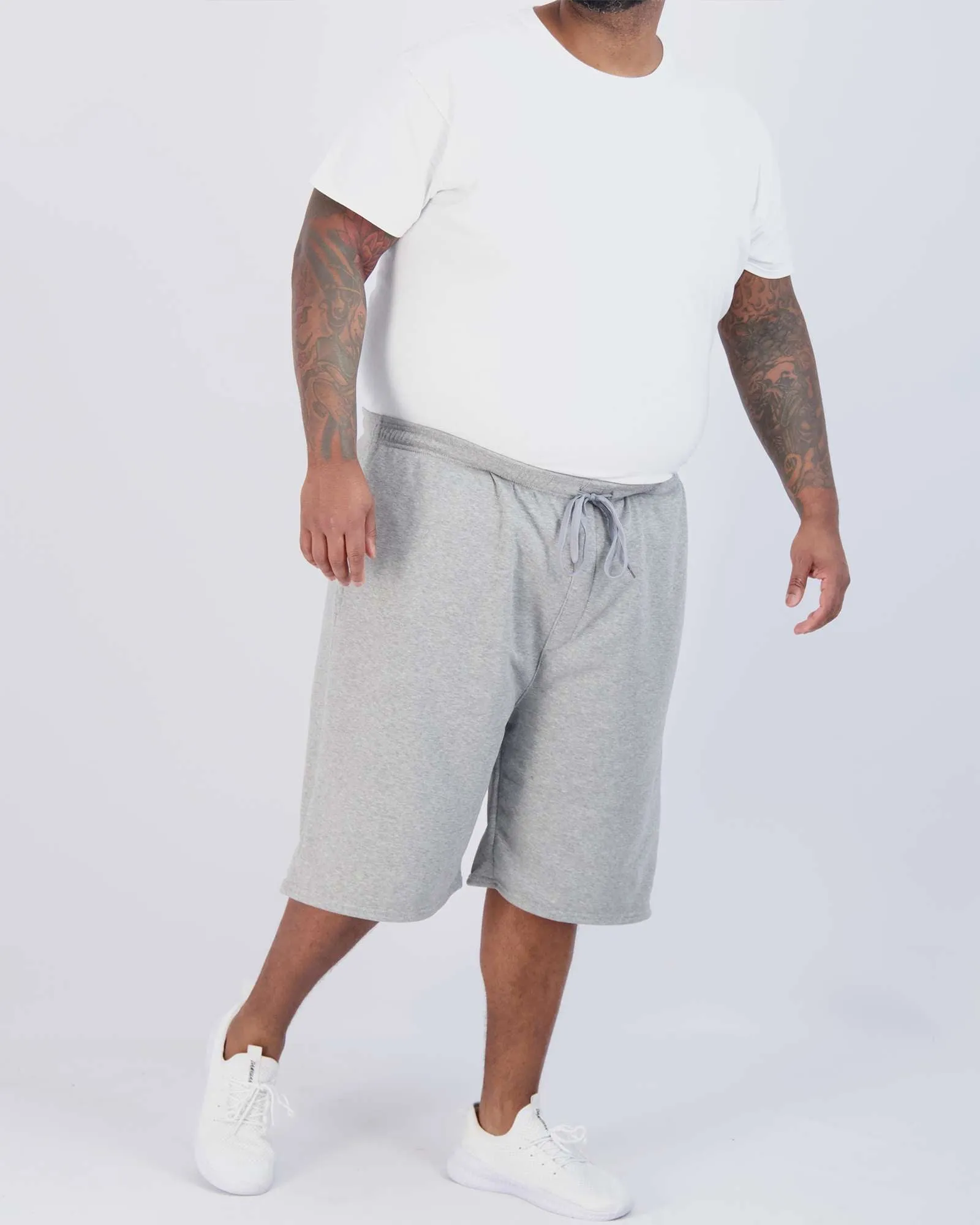 3 Pack: Mens 9 Fleece Casual Lounge Shorts