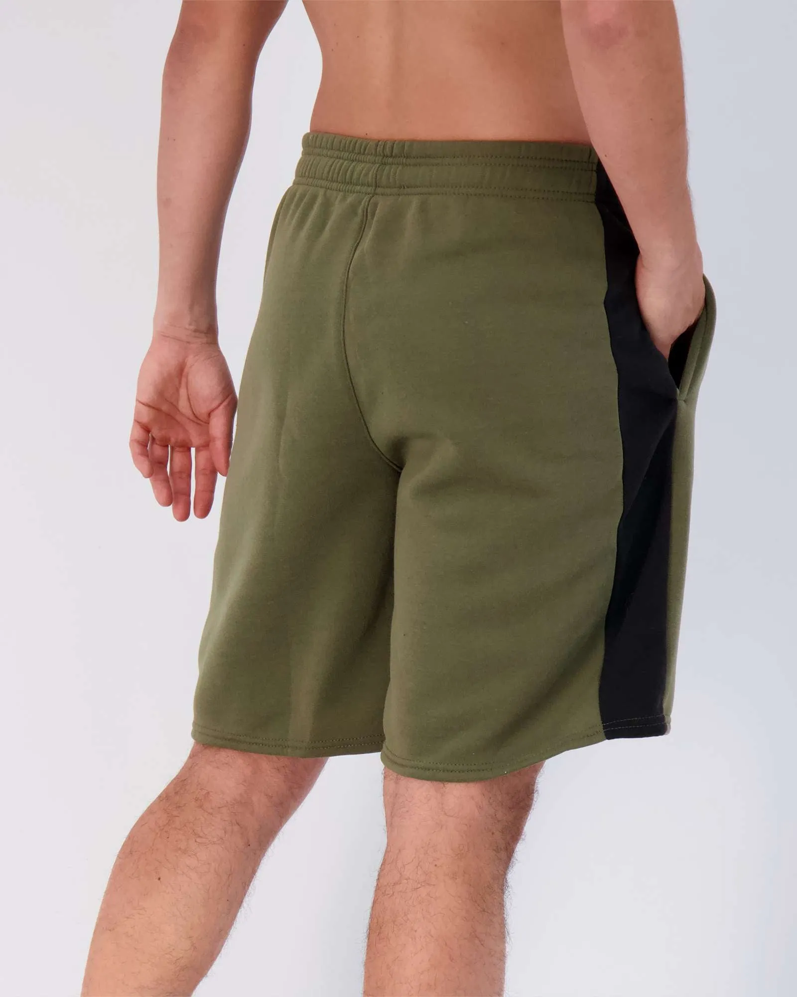 3 Pack: Mens 9 Fleece Casual Lounge Shorts