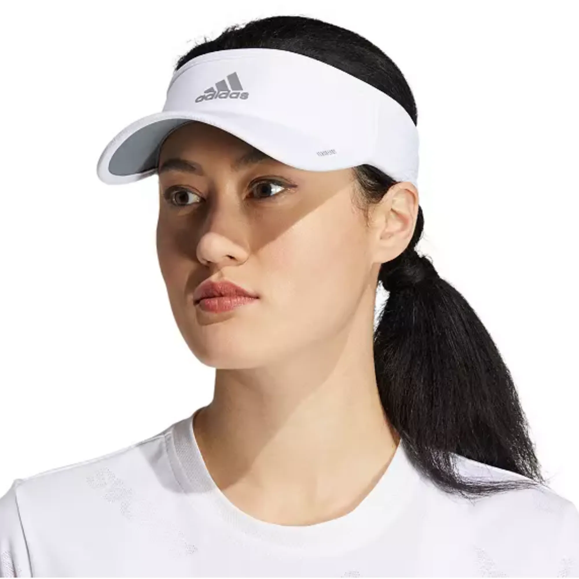 Adidas Women's AEROREADY Moisture Wicking Sports Athletic Superlite 2 Visor