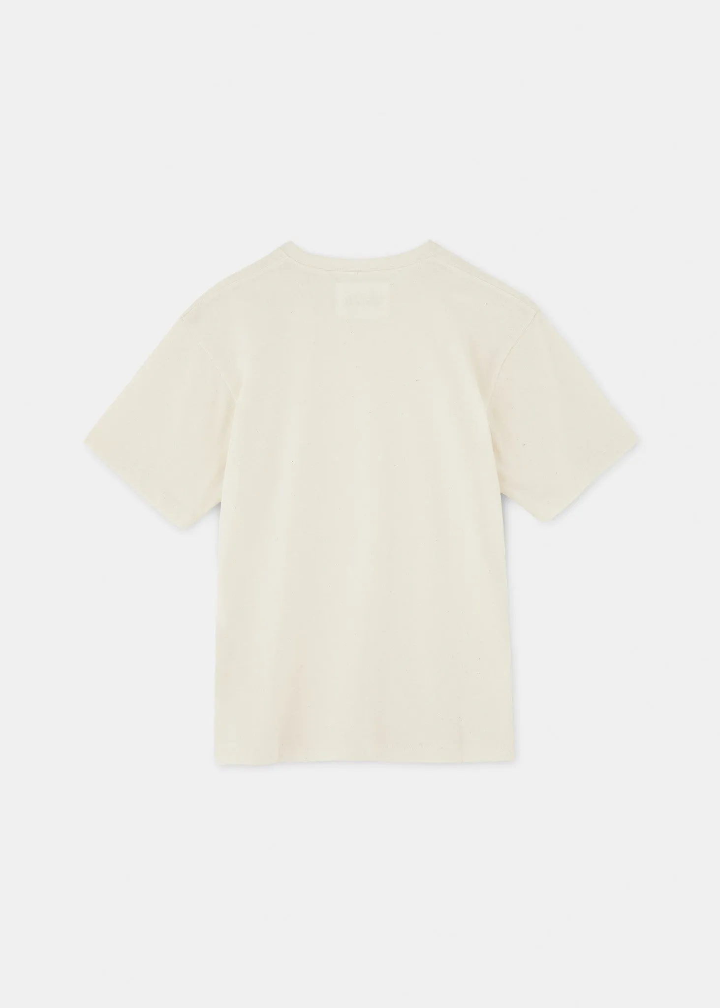 AIAYU - Classic Circular Tee - Pure Ecru