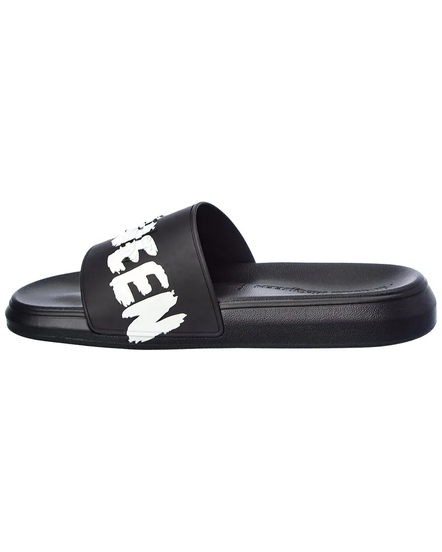 Alexander Mcqueen Graffiti Rubber Pool Slide