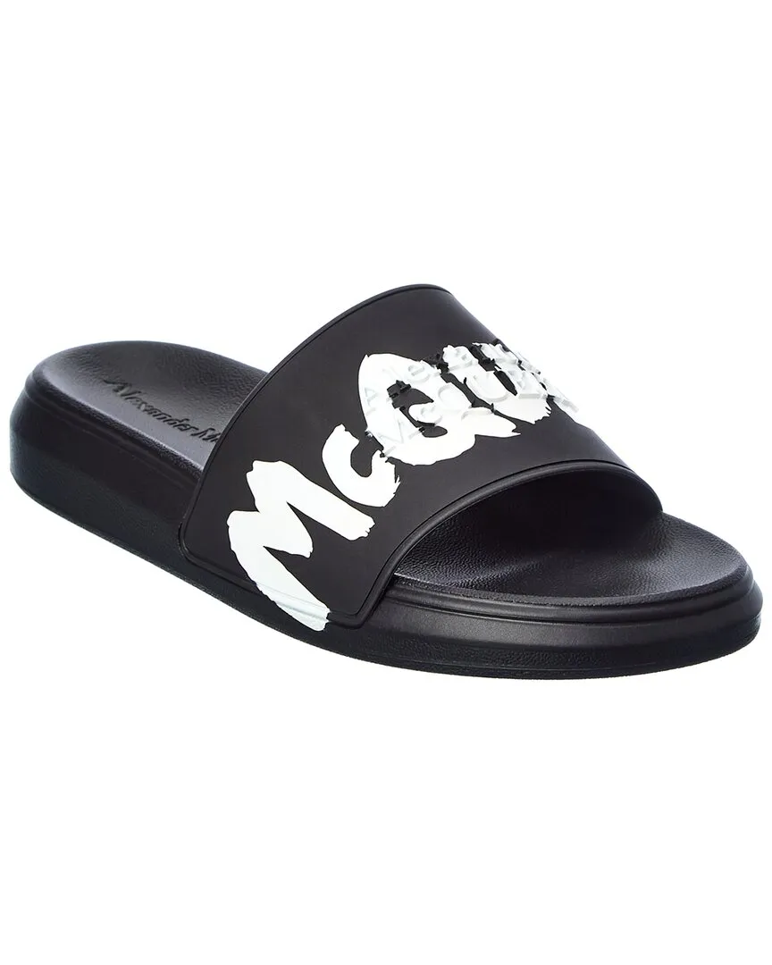 Alexander Mcqueen Graffiti Rubber Pool Slide