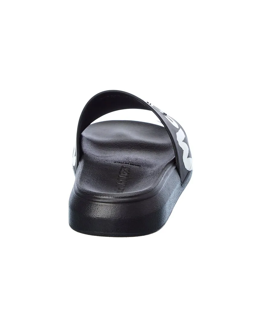 Alexander Mcqueen Graffiti Rubber Pool Slide