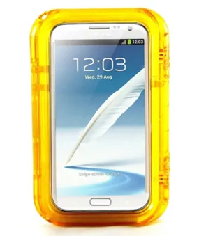 Aryca Shell Waterproof Phone Case Compatible w/ Galaxy Note II and Other Smartphones of Similar Size