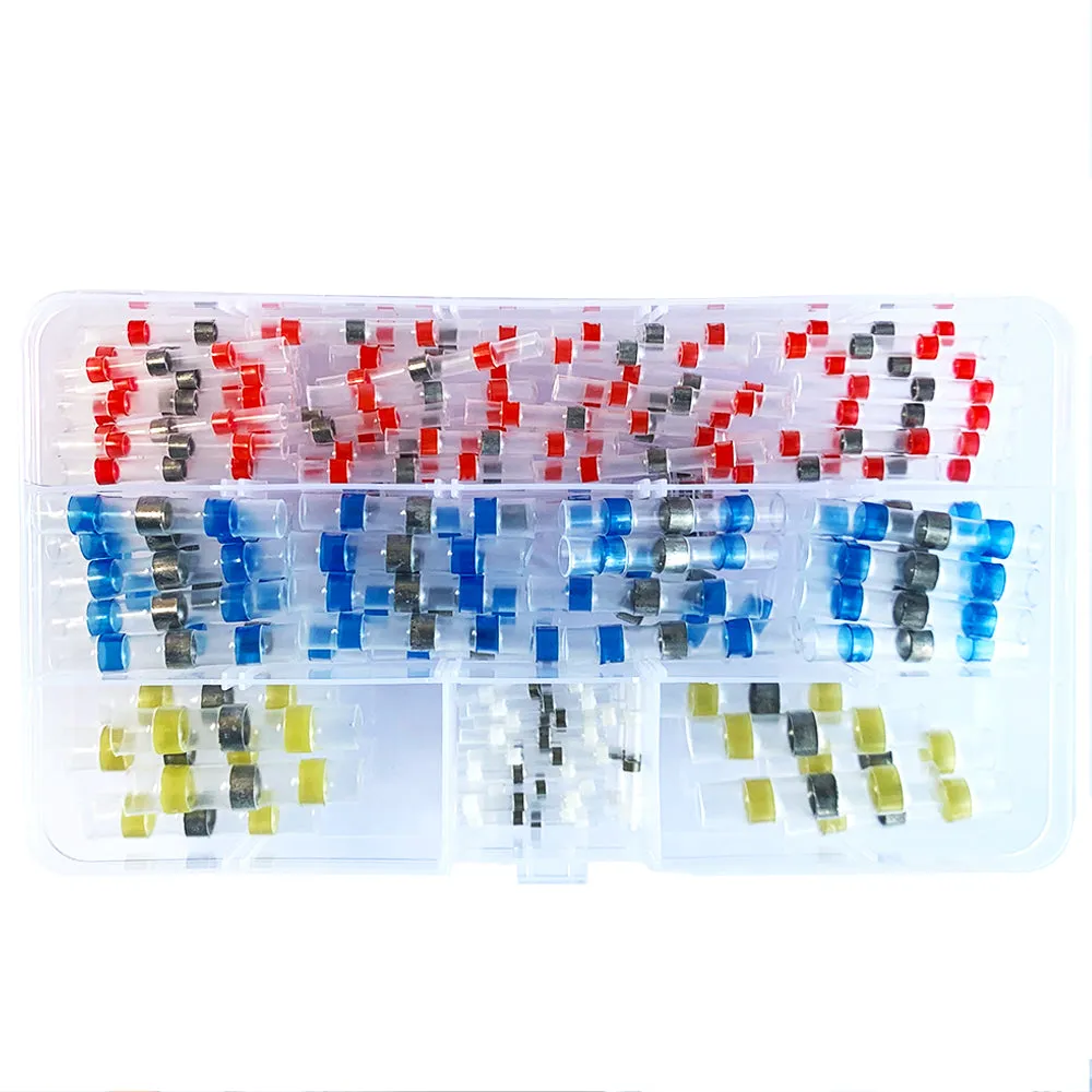 Assorted Box of Heat Shrink Solder Sleeves / 100pc