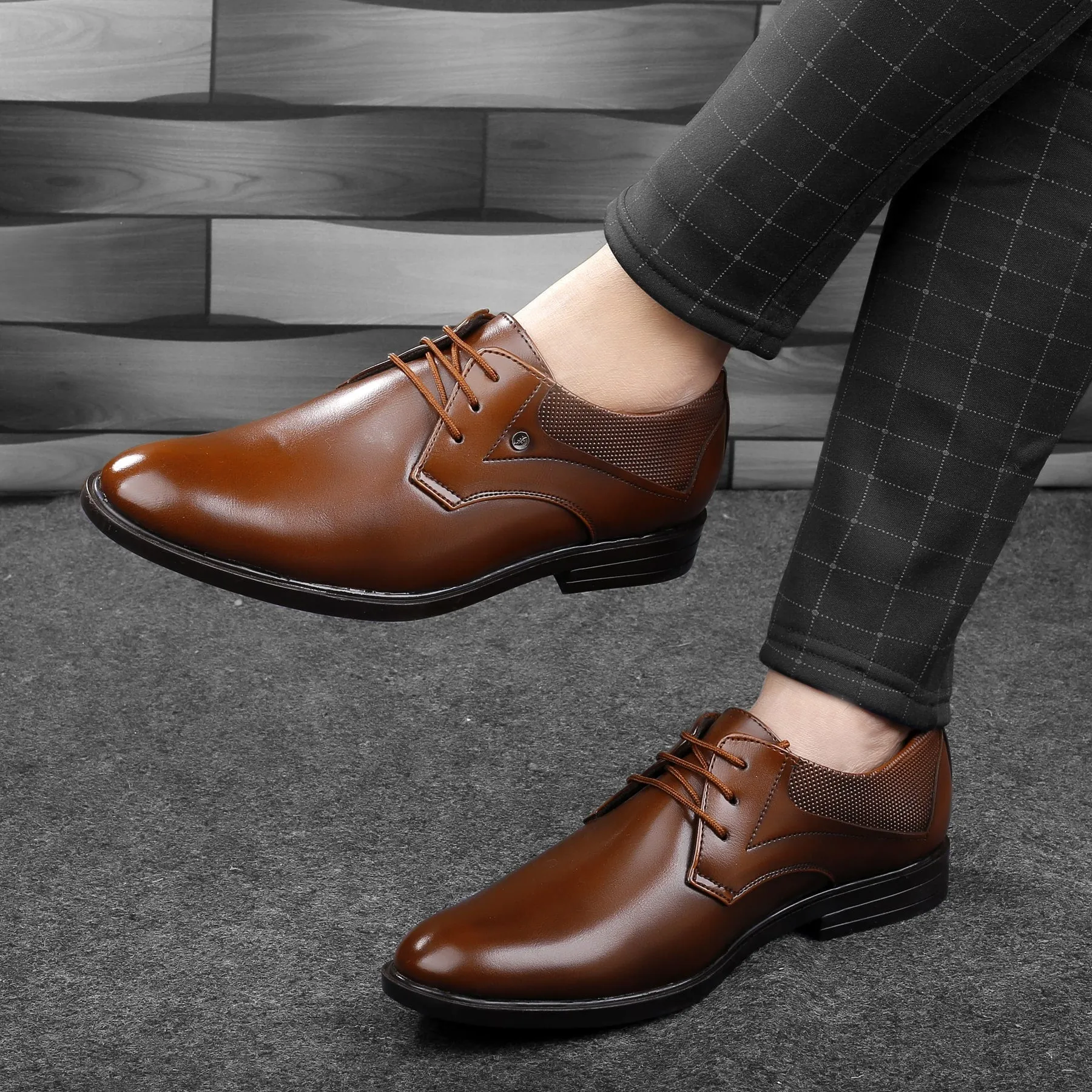 Bacca Bucci RICHMOND Formal Shoes with Superior Comfort | All Day Wear Office Or Party Lace-up Shoes