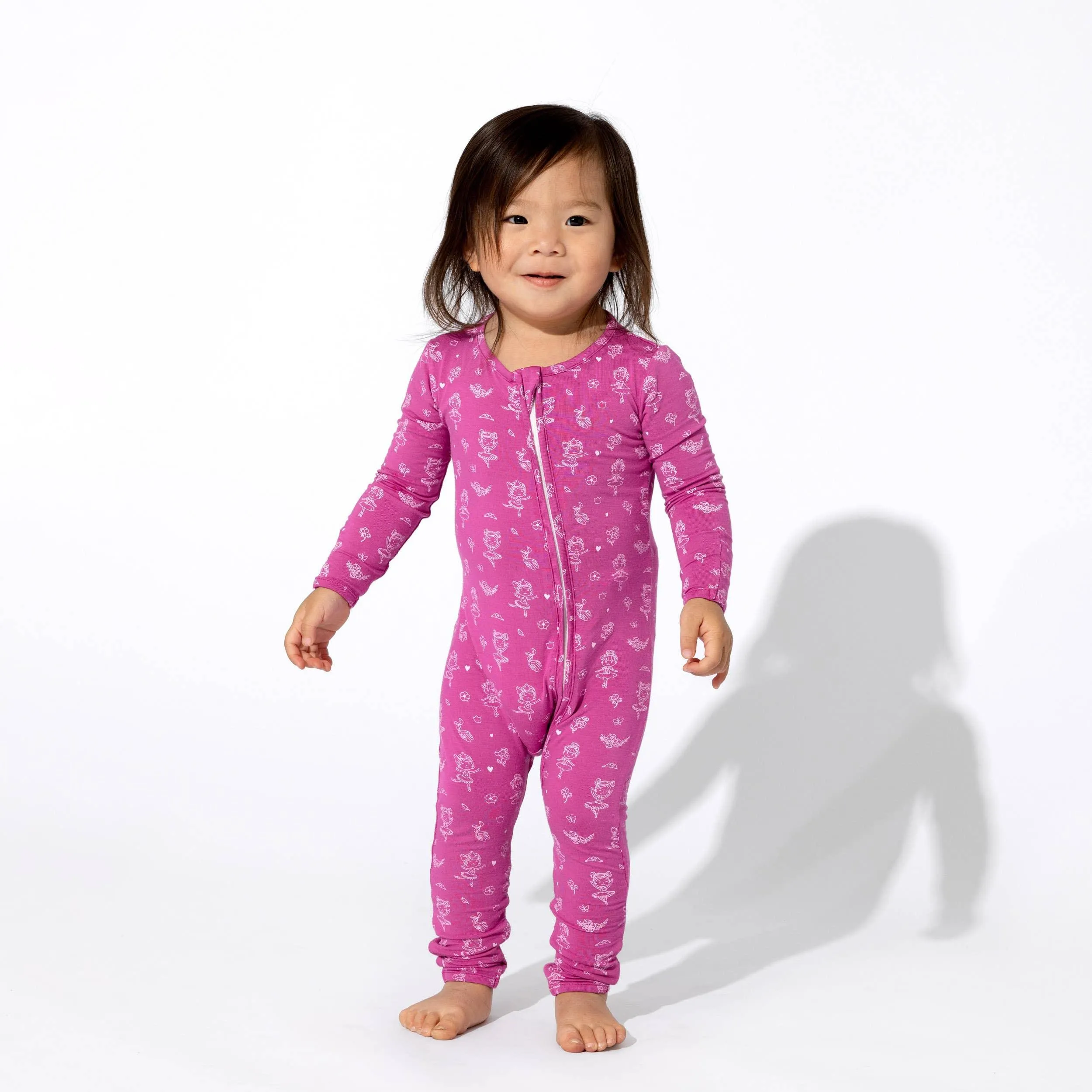 Ballerina Convertible Footie Bamboo Pajama