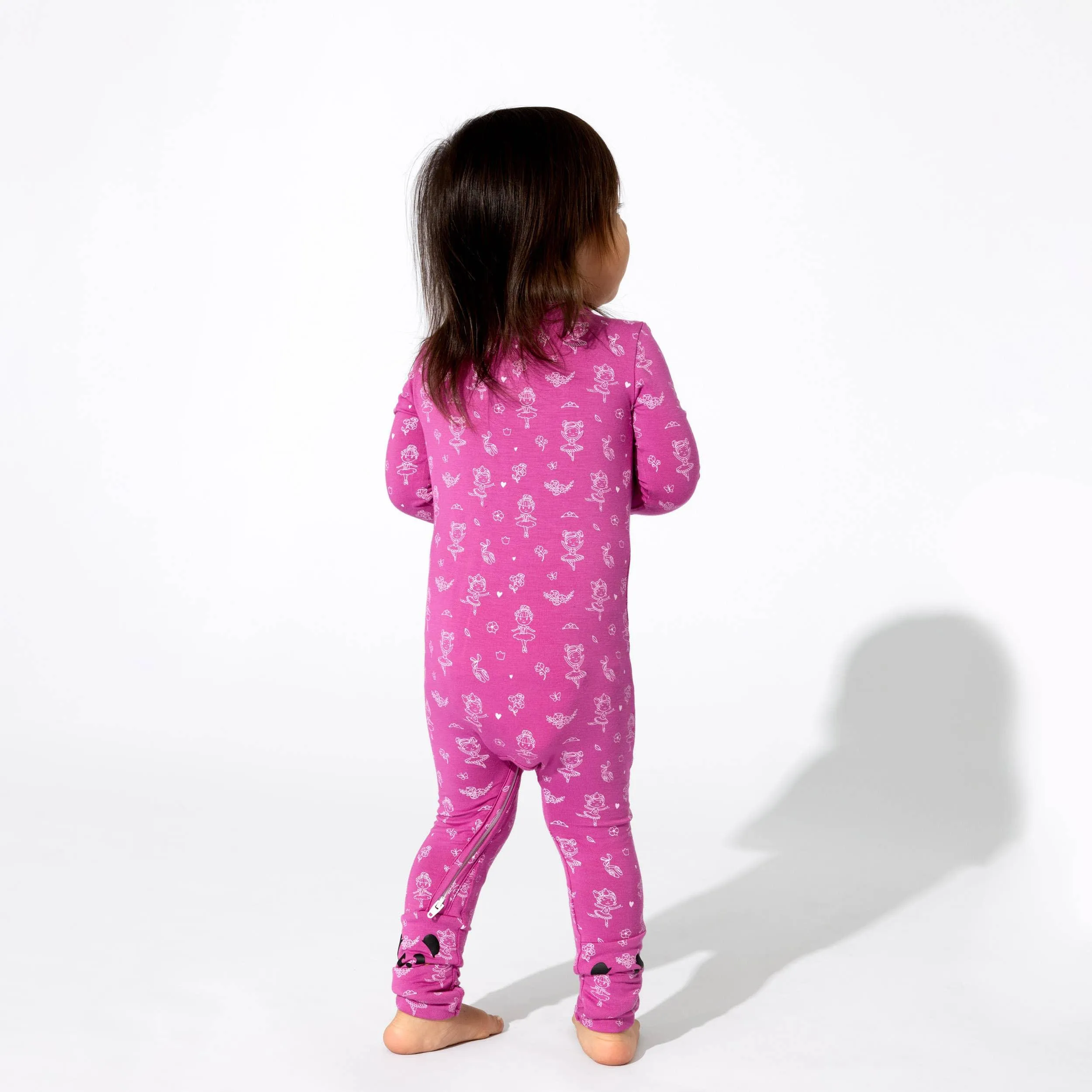 Ballerina Convertible Footie Bamboo Pajama