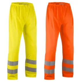 Blaklader High Visibility Waterproof Overtrousers - Class 1 Rainwear -1384