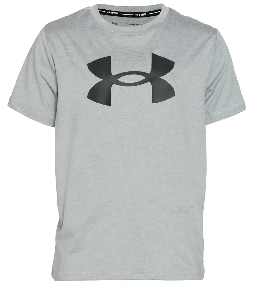 Boys' Short Sleeve Core Surf Shirt - Mod Gray | Under Armour