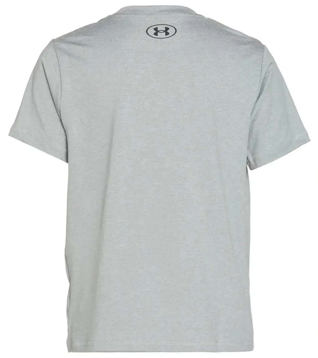 Boys' Short Sleeve Core Surf Shirt - Mod Gray | Under Armour