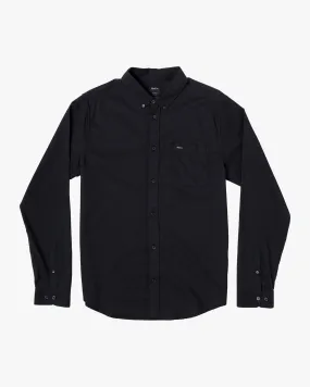 Boys That'll Do Long Sleeve Shirt - Black