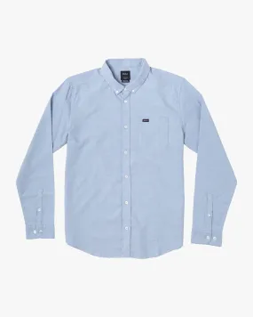 Boys That'll Do Long Sleeve Shirt - Oxford Blue