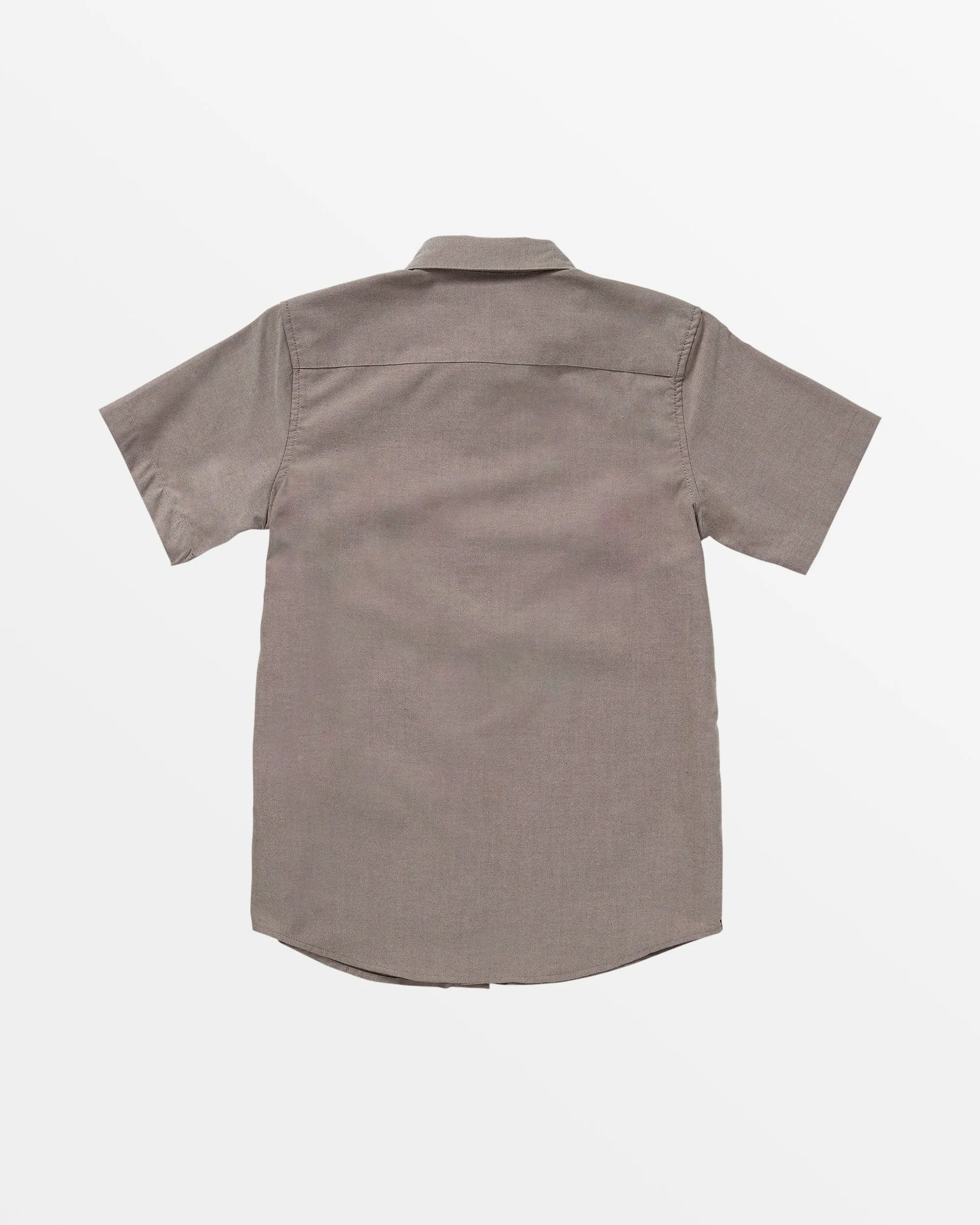 Boys That'll Do Short Sleeve Shirt - Plum Ash