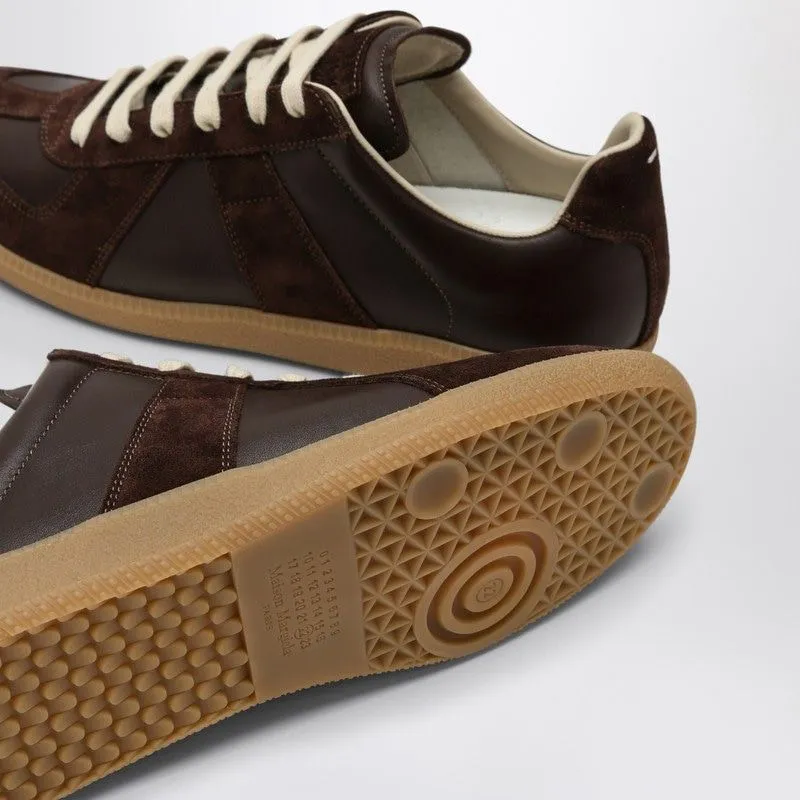 BROWN REPLICA SNEAKERS