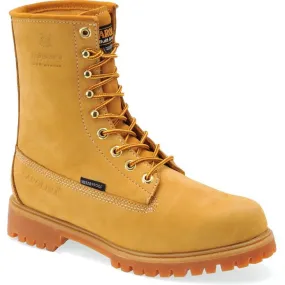 Carolina Men's Journeyman 8" Steel Toe WP Insulated Work Boot -Yellow- CA7545