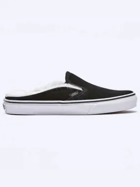 Classic Slip On Mule Suede Black Sherpa VN0A4P3UTC61