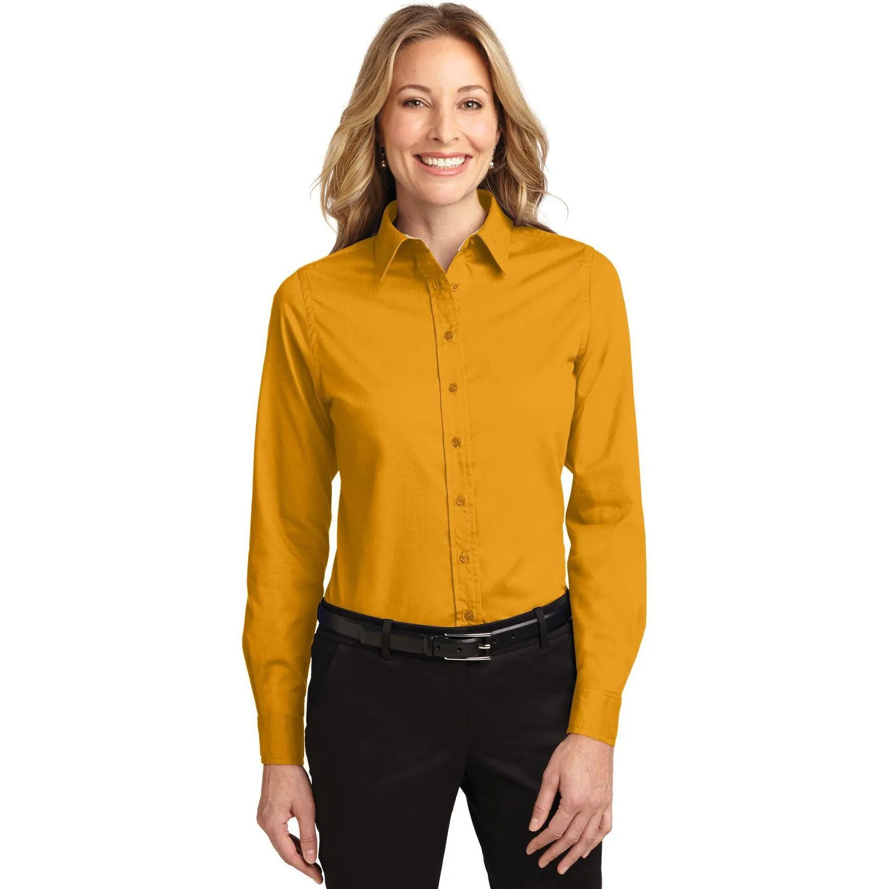 CLOSEOUT - Port Authority Ladies Long Sleeve Easy Care Shirt