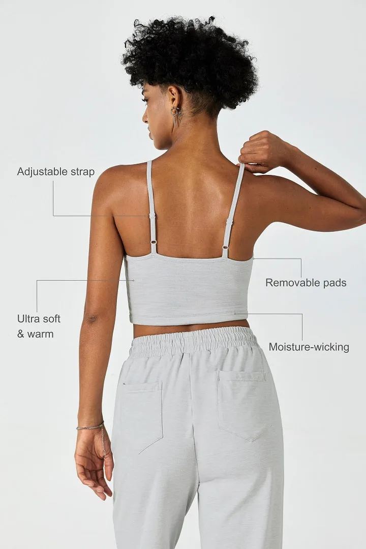 CloudFleece™ Adjustable Cropped Cami