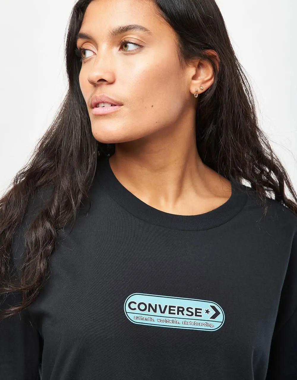 Converse Classic Skateboarding T-Shirt - Converse Black