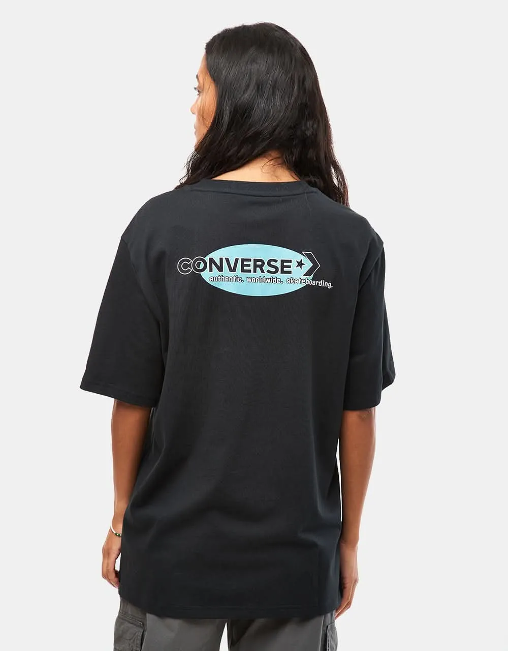 Converse Classic Skateboarding T-Shirt - Converse Black