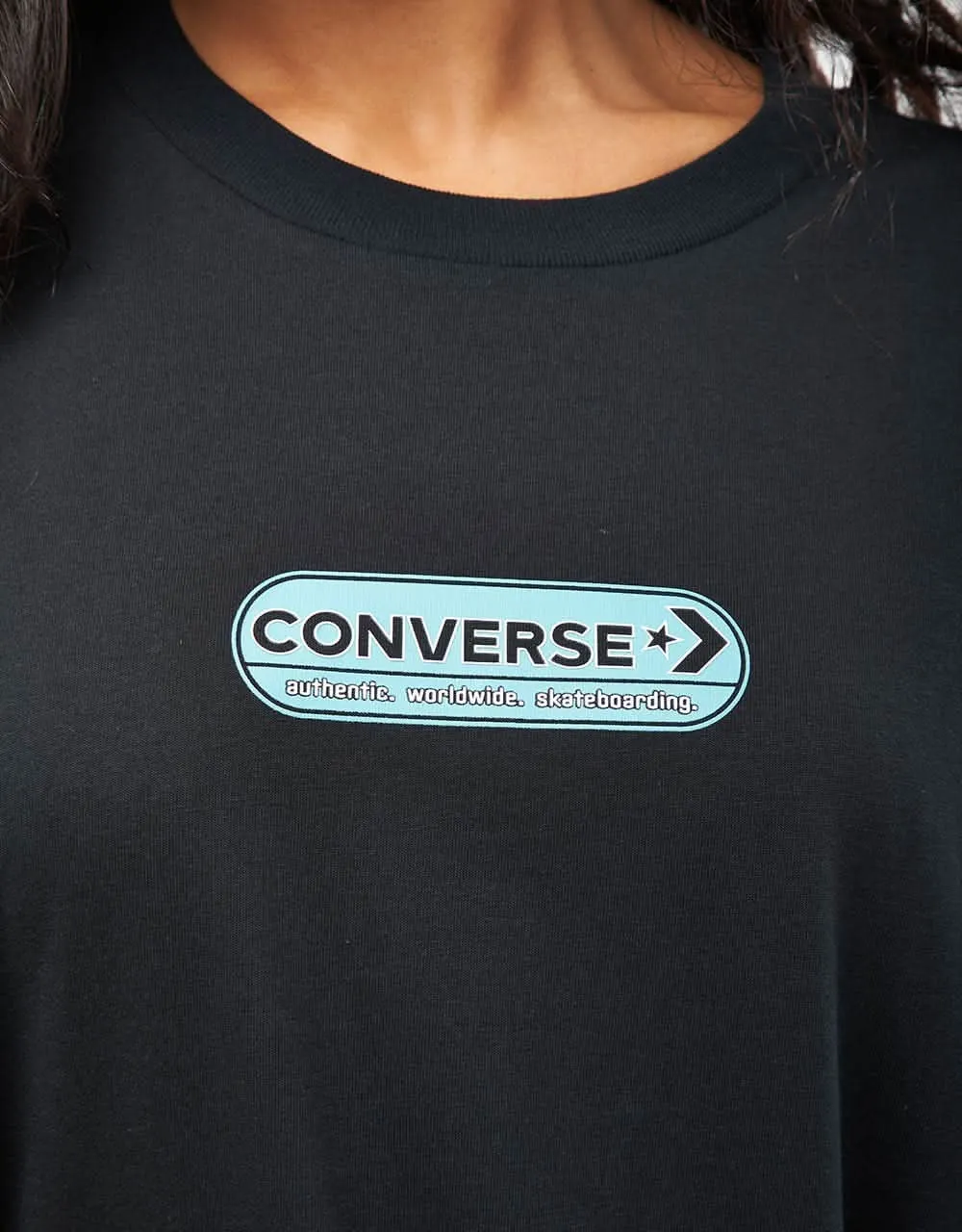 Converse Classic Skateboarding T-Shirt - Converse Black