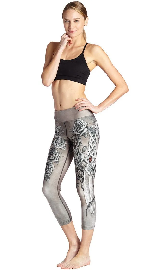 Dagger - Triathlon Capri Leggings - CUSTOM ORDER