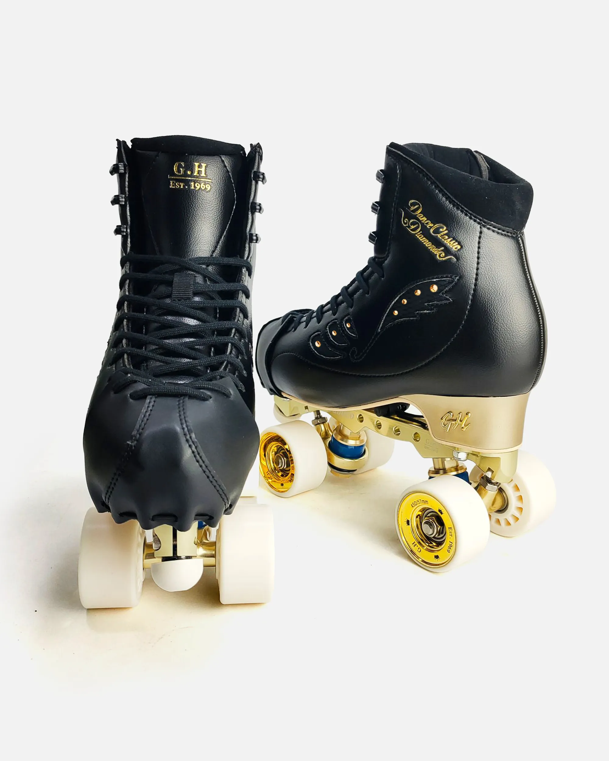 Dance classic diamond quad roller skates (flexible boots SR28) (Vanguard or Jaboco frame)