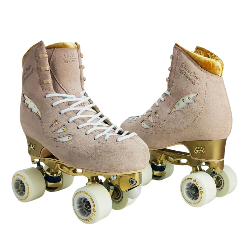 Dance classic diamond quad roller skates (flexible boots SR28) (Vanguard or Jaboco frame)