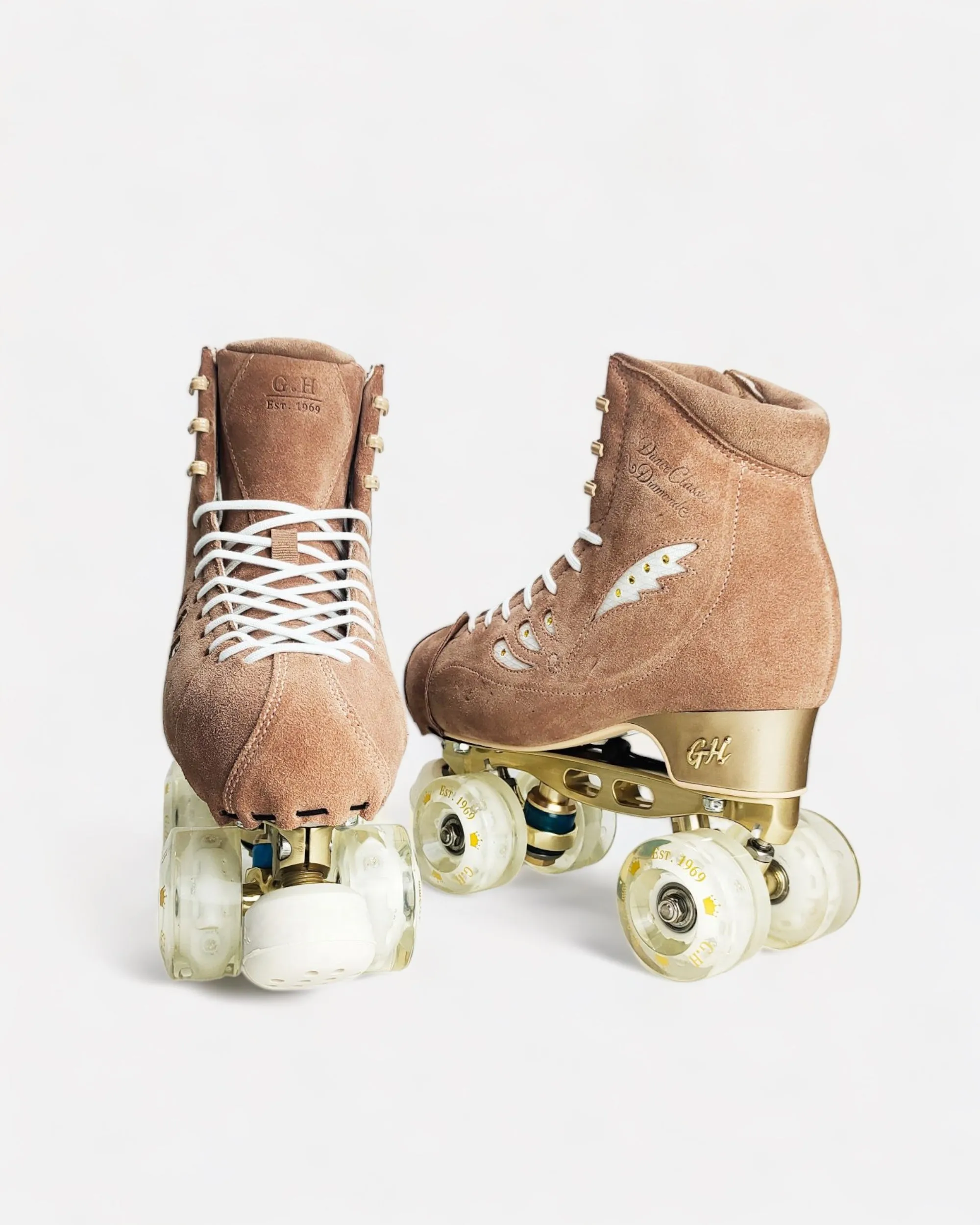 Dance classic diamond quad roller skates (flexible boots SR28) (Vanguard or Jaboco frame)