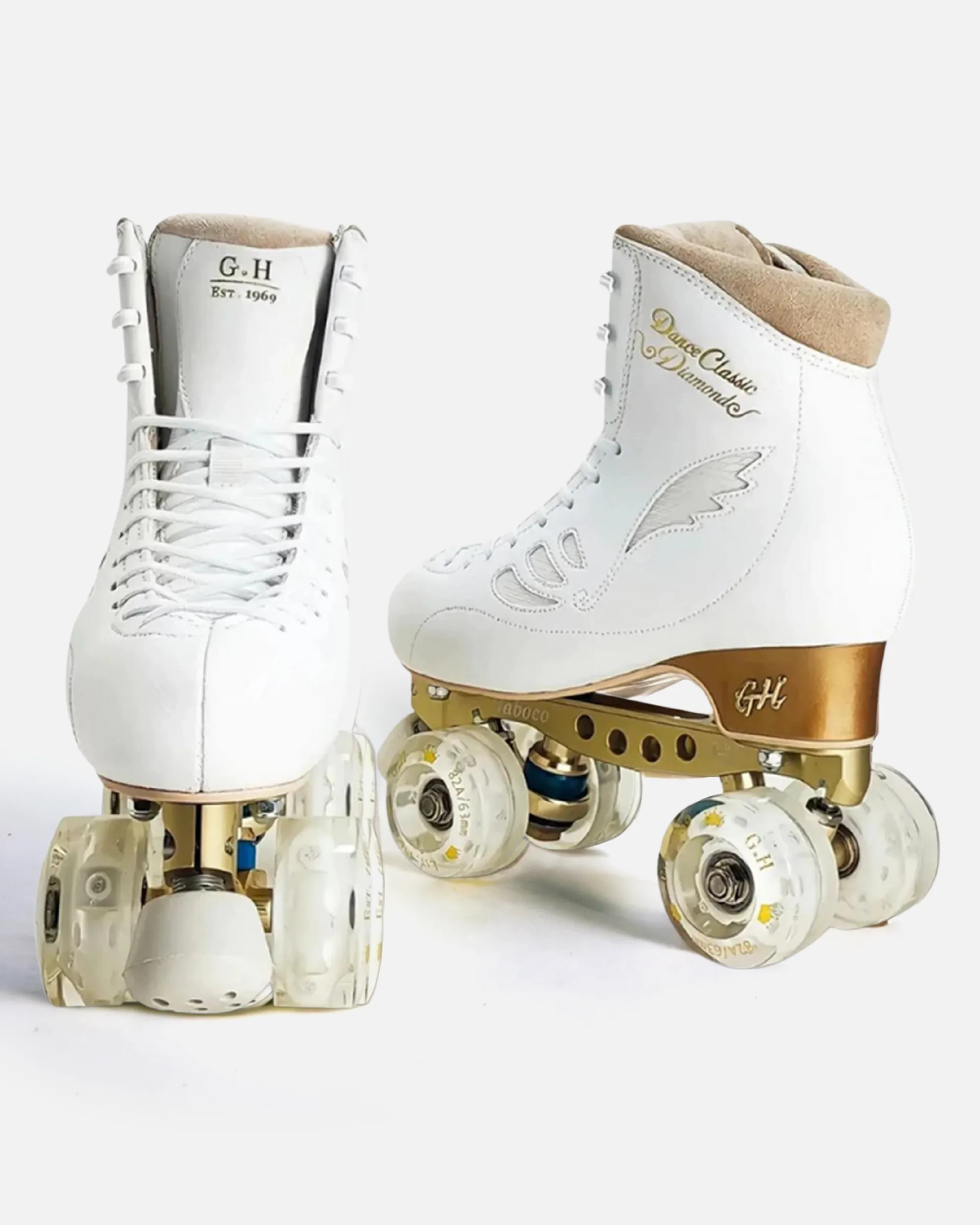 Dance classic diamond quad roller skates (flexible boots SR28) (Vanguard or Jaboco frame)