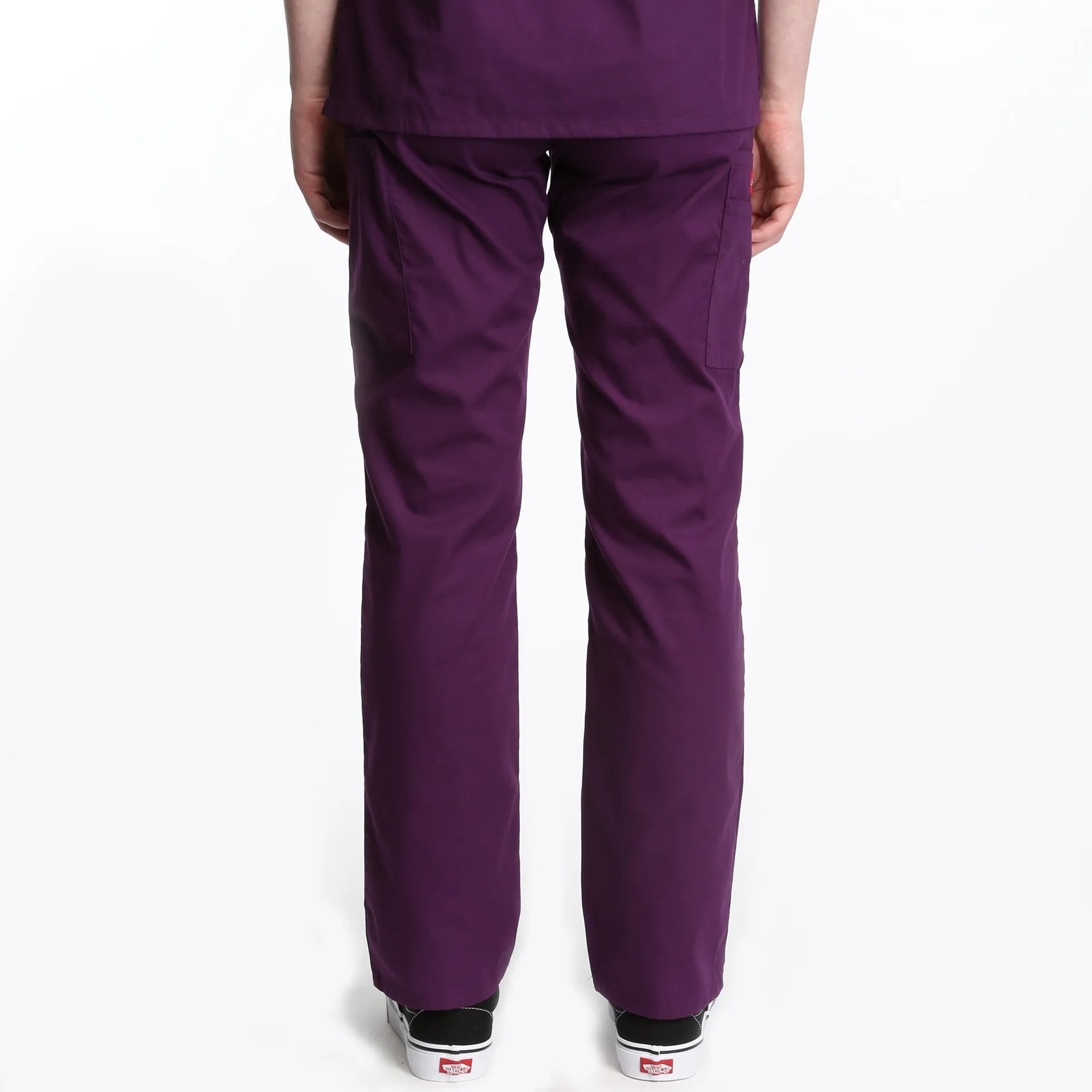 Dickies Natural Rise Elastic Scrub Pant - Eggplant