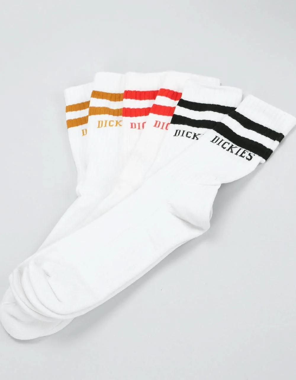 Dickies Newcomb 3-Pack Socks - Assorted