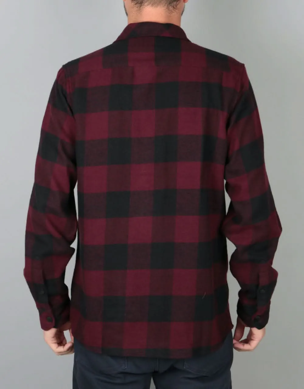 Dickies Sacramento L/S Shirt - Maroon