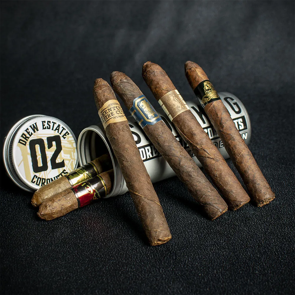 Drew Estate Coronet 6 Cigars - Exclusive Limited Edition Sampler Tin 2