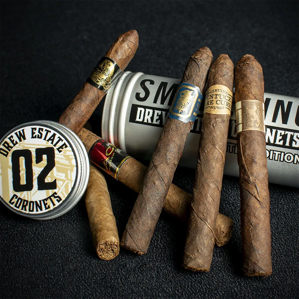 Drew Estate Coronet 6 Cigars - Exclusive Limited Edition Sampler Tin 2