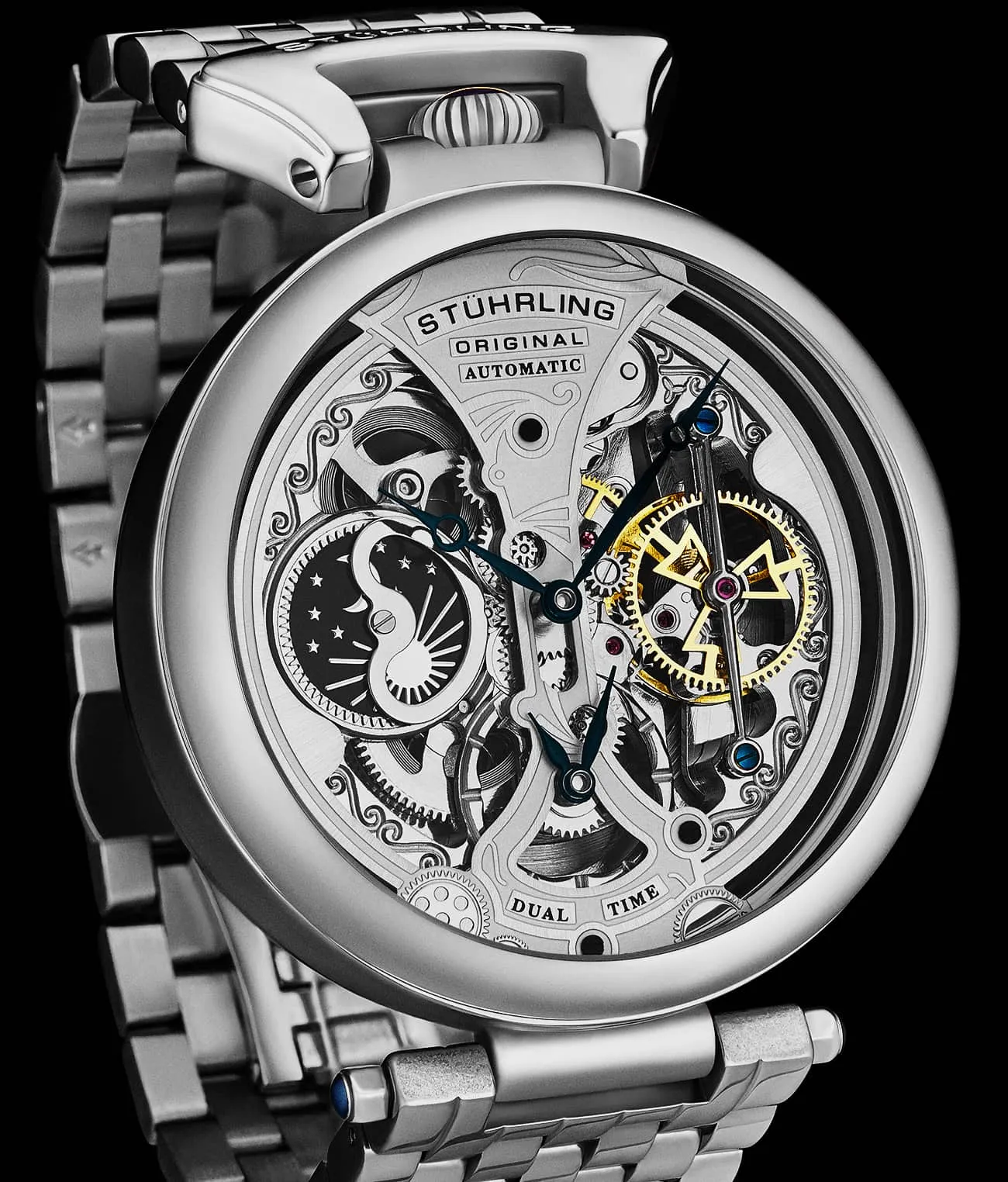 Emperor's Grandeur 4003 Dual Time Automatic 46mm Skeleton