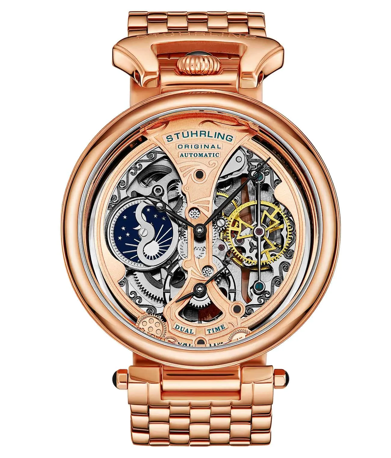 Emperor's Grandeur 4003 Dual Time Automatic 46mm Skeleton