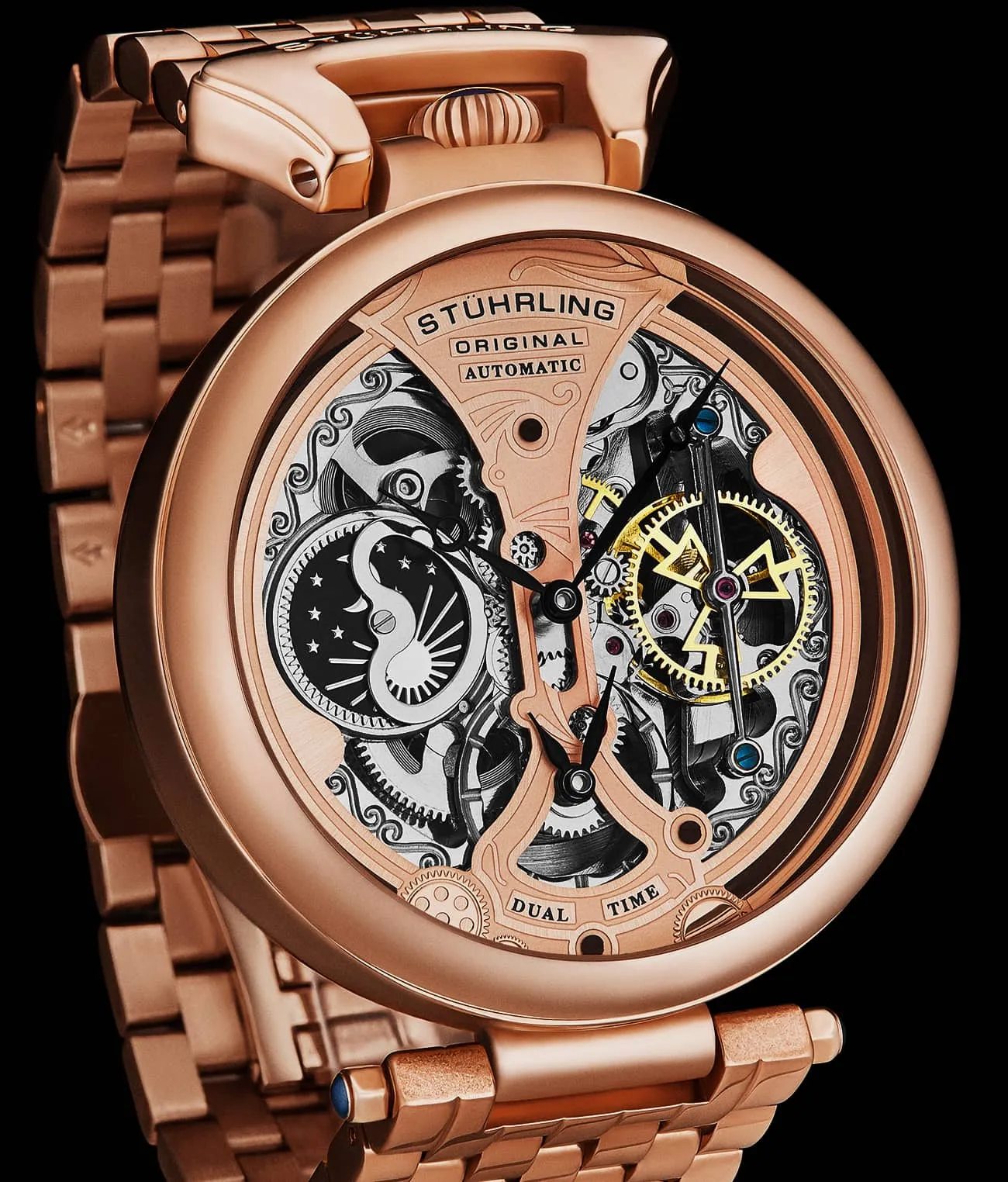 Emperor's Grandeur 4003 Dual Time Automatic 46mm Skeleton