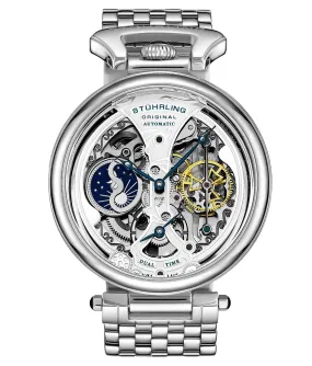 Emperor's Grandeur 4003 Dual Time Automatic 46mm Skeleton