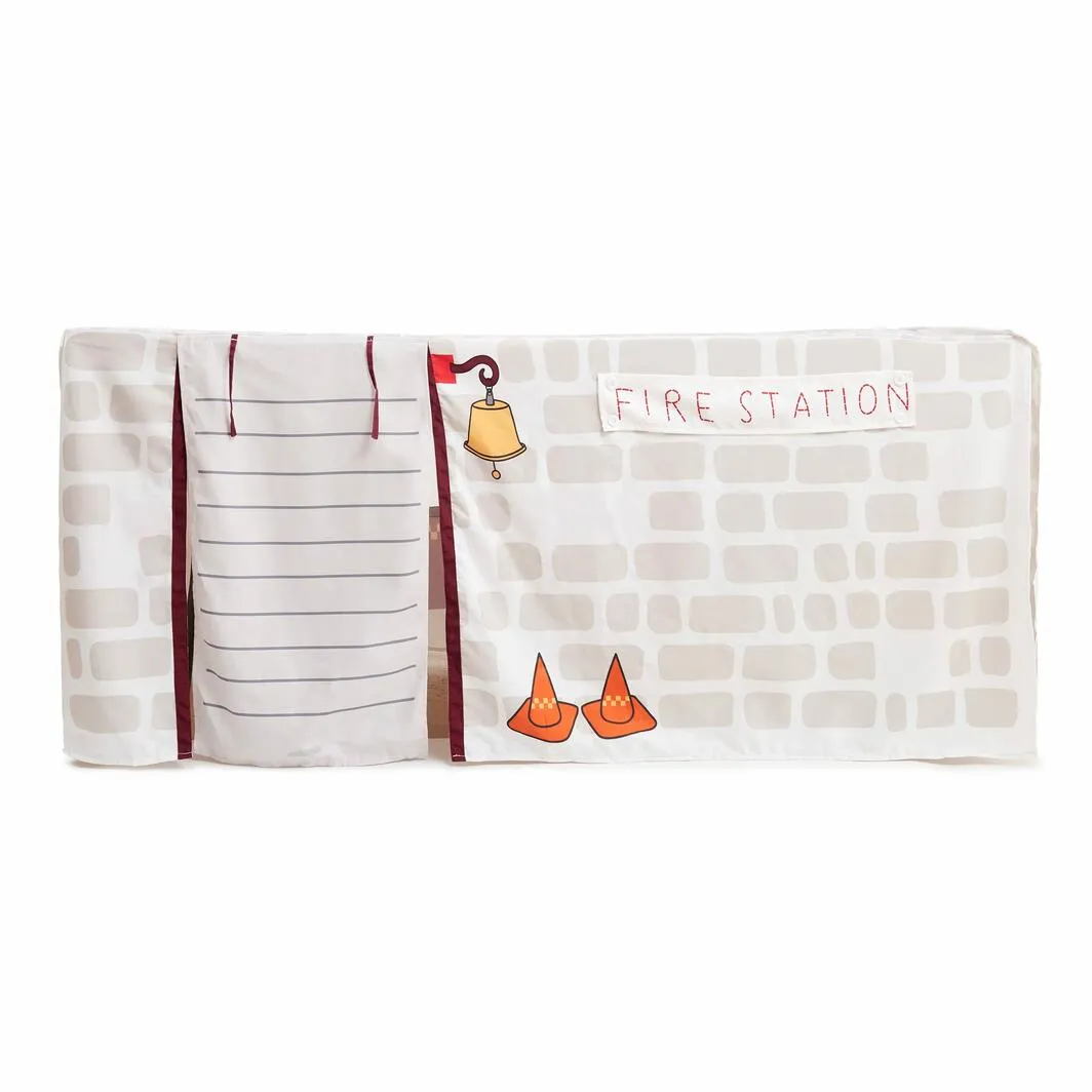 Fire Truck & Station Table Tent