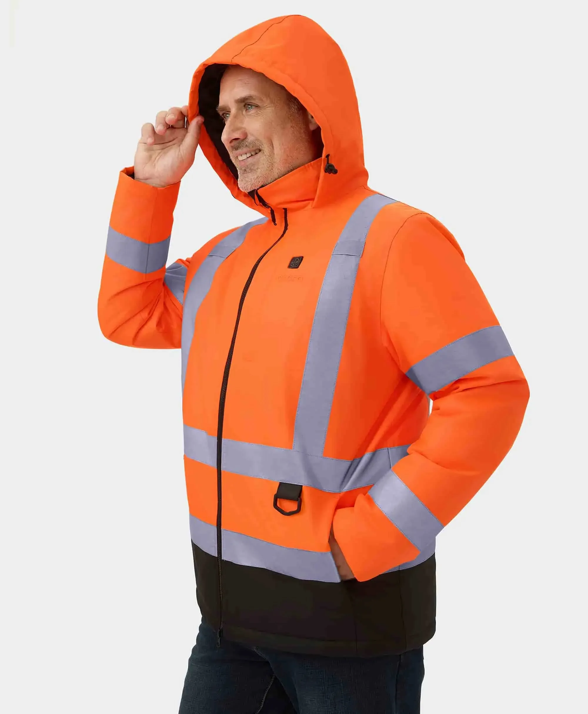 Flagstaff Men's Heated High-Visibility Jacket