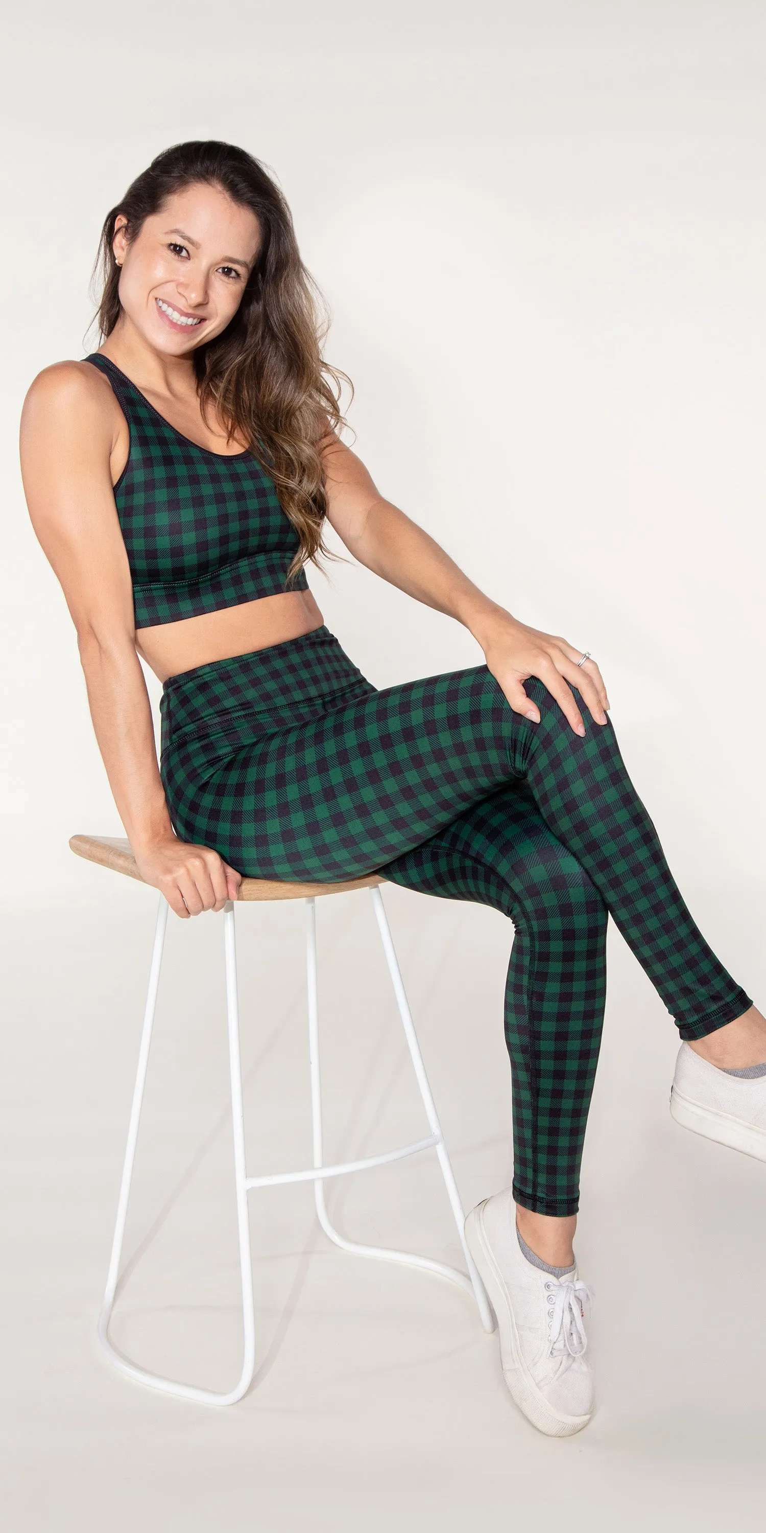 Forest Plaid - Legging