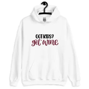 Introducing the "Got Kids, Get Wine" Unisex Hoodie