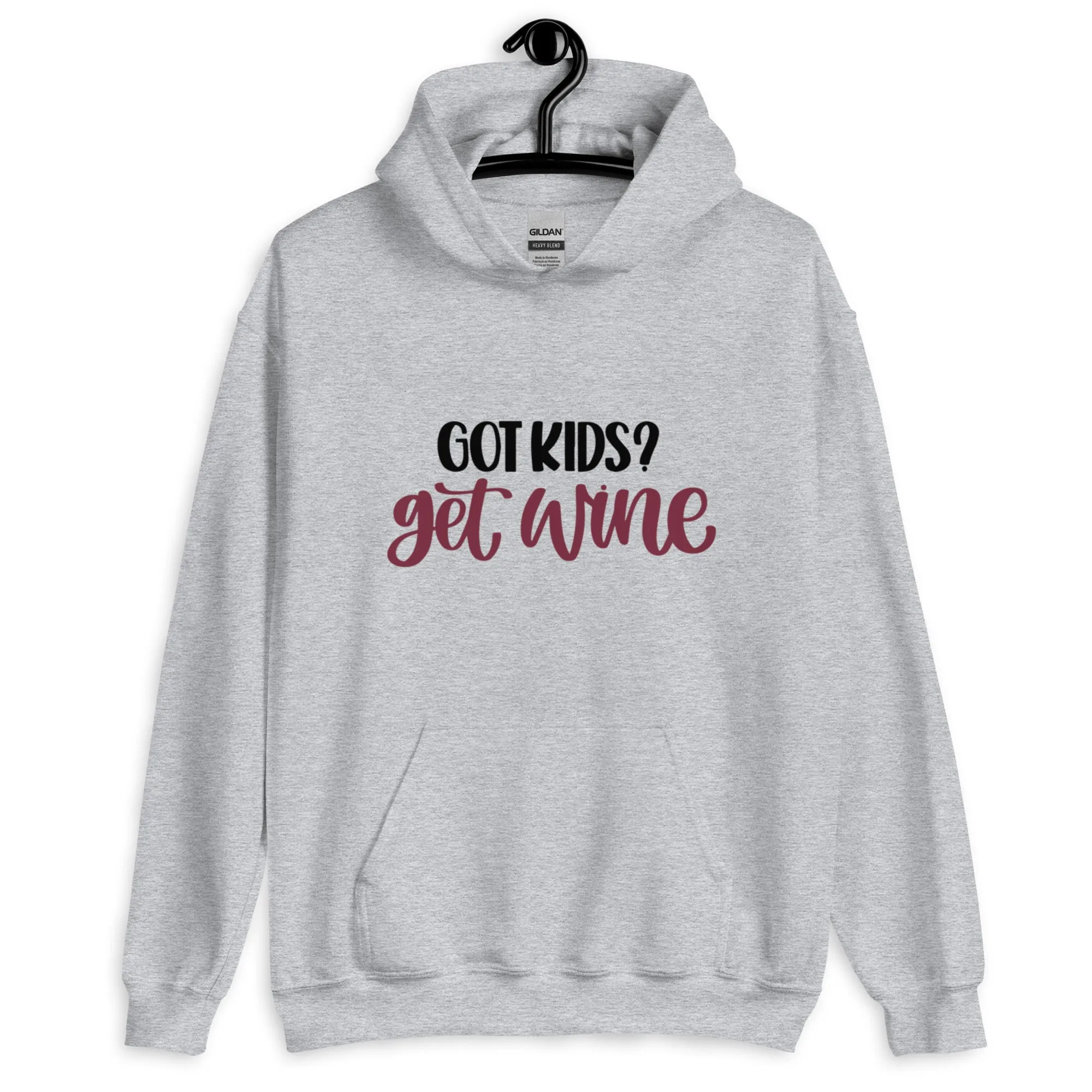 Introducing the "Got Kids, Get Wine" Unisex Hoodie