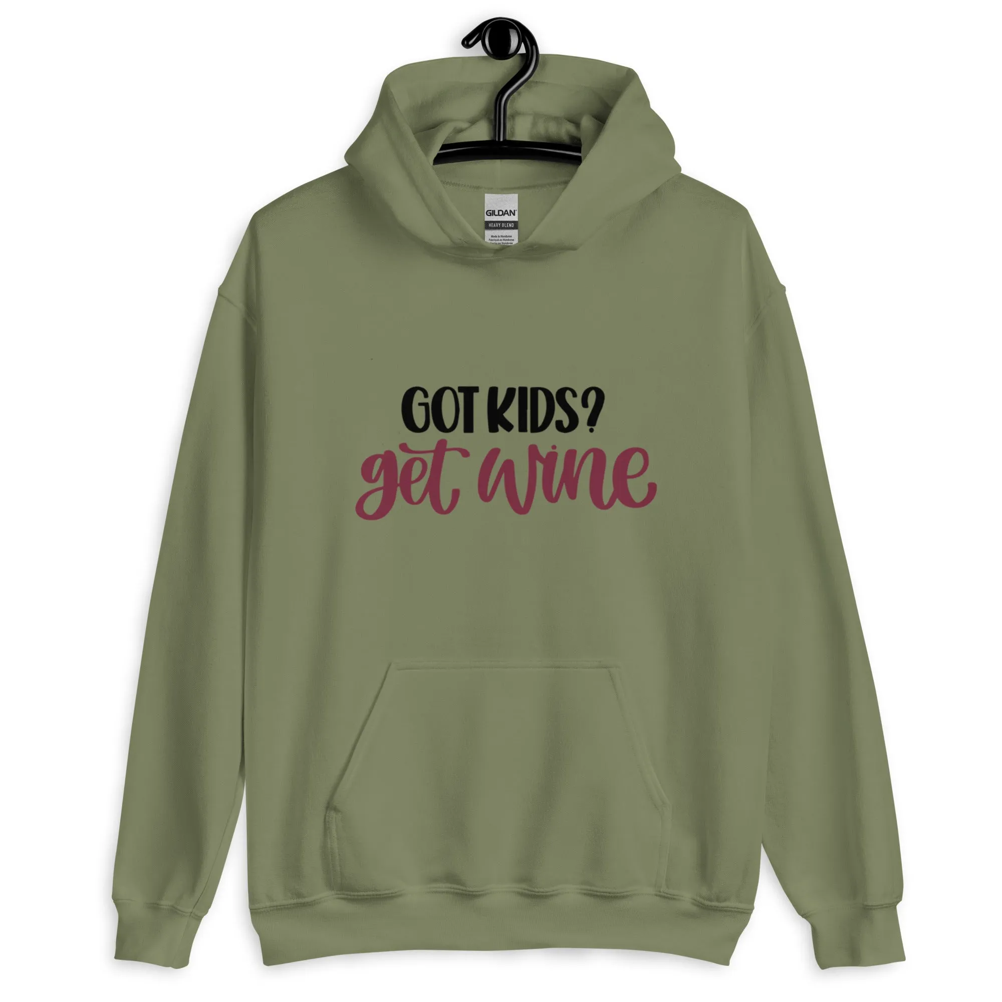 Introducing the "Got Kids, Get Wine" Unisex Hoodie