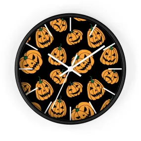 Jack-O-Lanterns Wall Clock